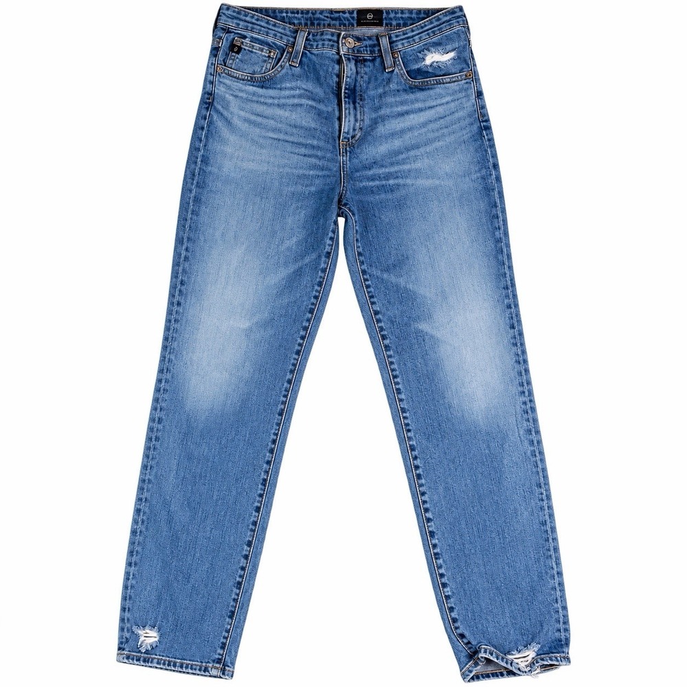 AG-ED Adriano Goldschmied Denim Phoebe Jeans Womens 28R Blue Tapered Leg